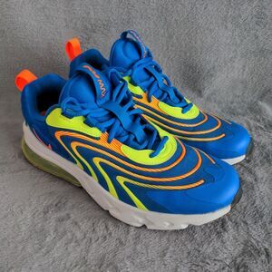 Nike Air Max 270 React ENG Soar Total Orange-CD6870-401 Youth Sz 7Y Blue Sporty